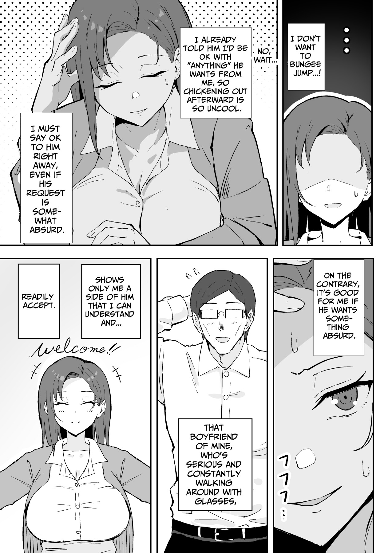 Hentai Manga Comic-Cool older career woman girlfriend, dignity destruction consensual sex-Read-14